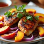 peach bbq chicken recipe
