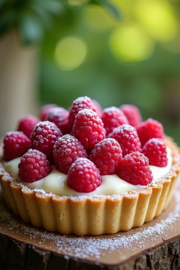 raspberry cream tart recipe