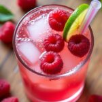raspberry lime fizz delight