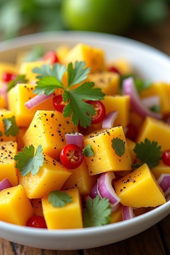 revitalizing tropical mango salad