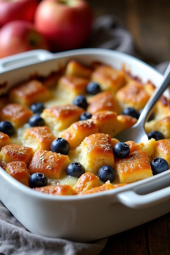 rich croissant french toast
