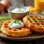 savory hashbrown chaffle recipe