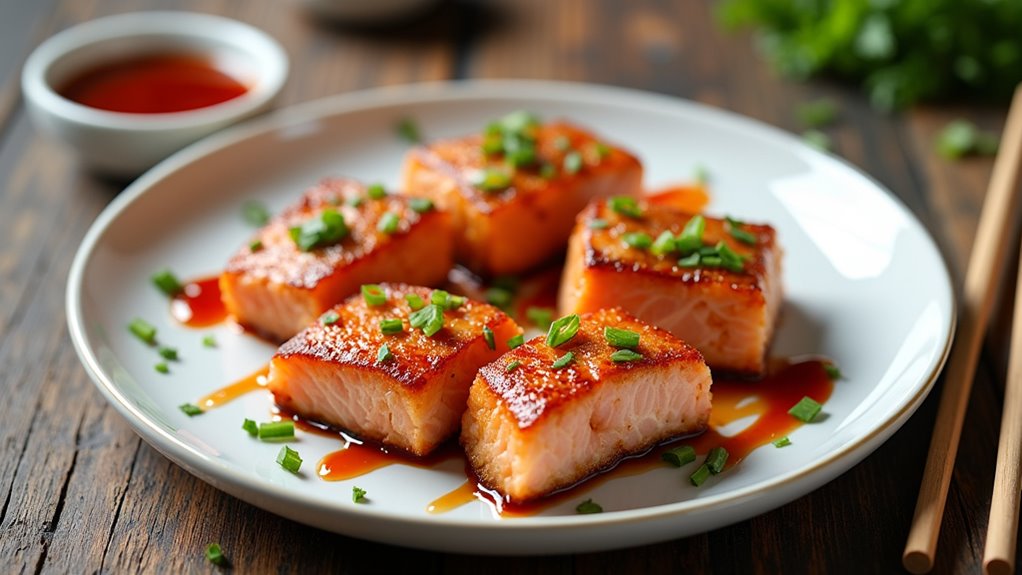 savory salmon appetizer bites