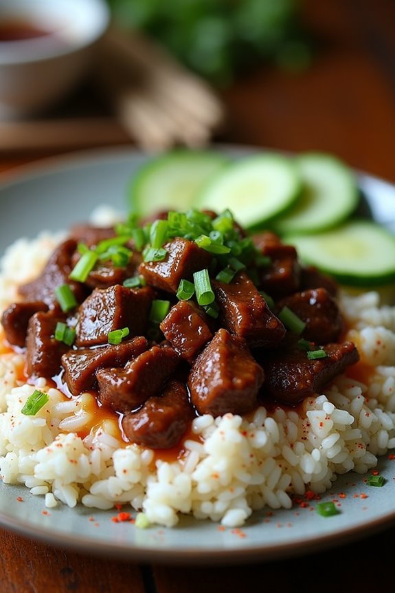 savory sweet vietnamese caramel beef