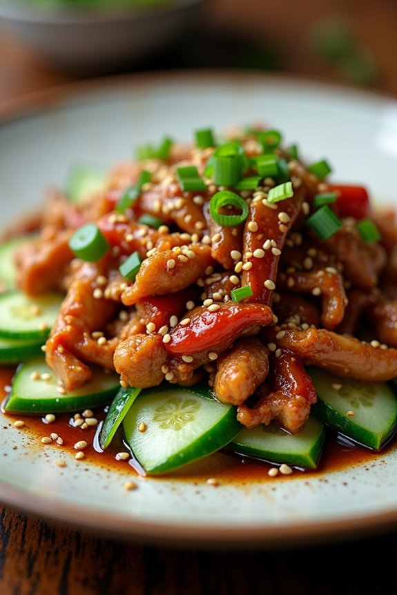 sichuan bang bang chicken