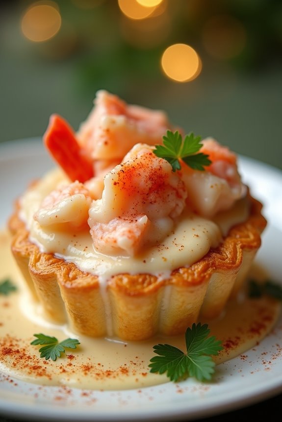 simple steps for lobster newburg