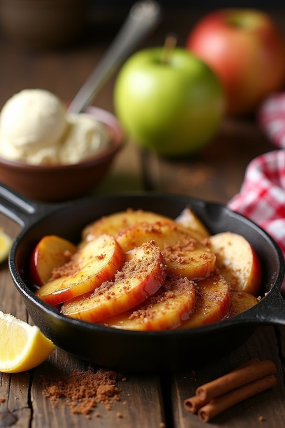 southern fried apples recipe