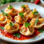 spicy chicken wonton recipe