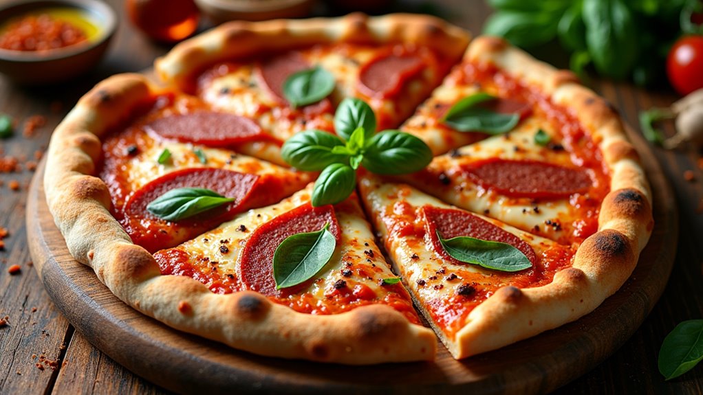 spicy chorizo pizza delight