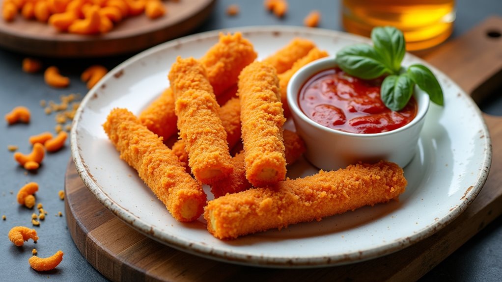 spicy mozzarella sticks recipe