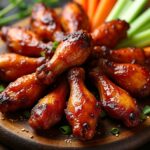 sweet and spicy wings