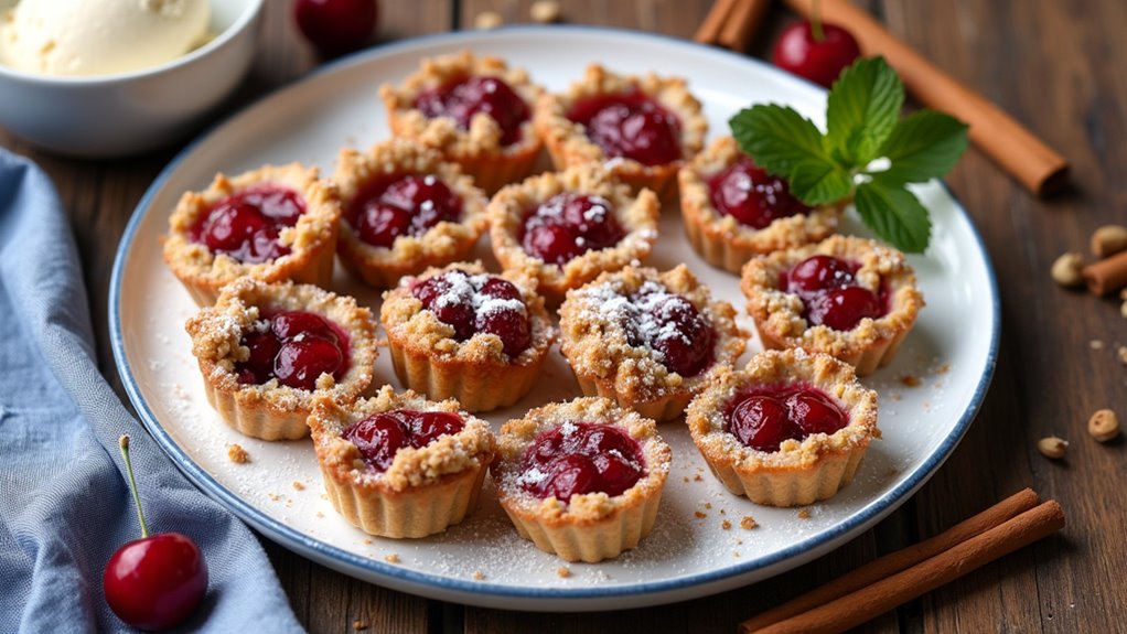 sweet cherry pie bites