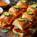 tasty bang bang chicken sliders