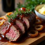 tender onion braised beef brisket