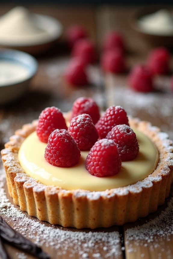 vanilla cream tart recipe
