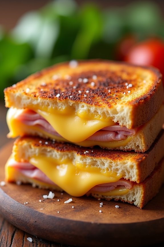 air fryer grilled sandwiches