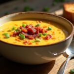 bacon cheeseburger soup delight