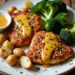 bagel chicken with veggies