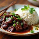 beef cooked in black bean