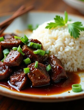beef cooked in black bean