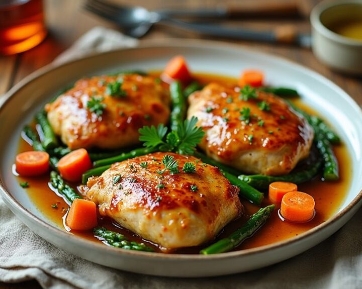 comforting chicken skillet recipe