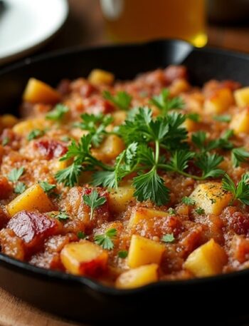 comforting corned beef hash