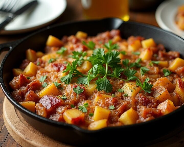 comforting corned beef hash