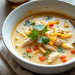 comforting creamy chicken soup