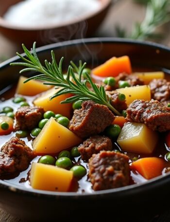 comforting homemade beef stew