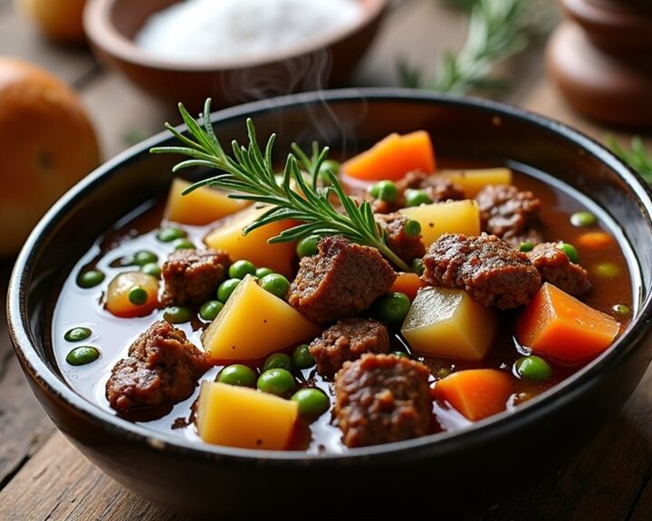 comforting homemade beef stew