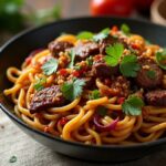 cozy cumin lamb noodles