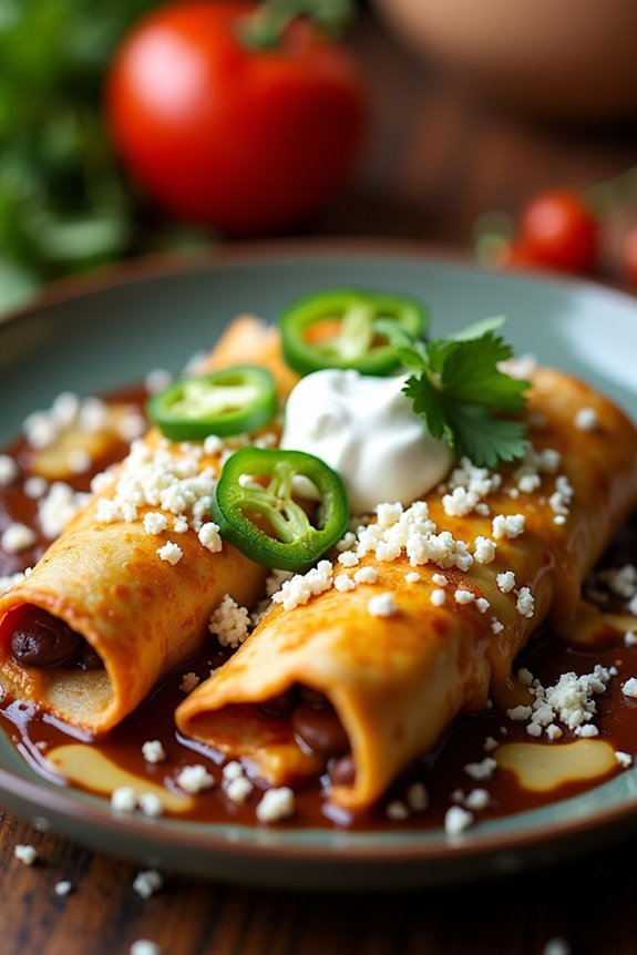 cozy enfrijoladas cooking instructions