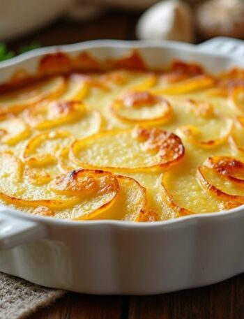 cozy potato dish gathering