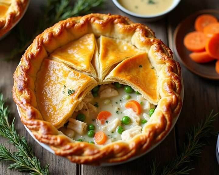 creamy chicken pot pie