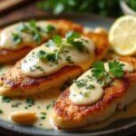 creamy garlic chicken recipe