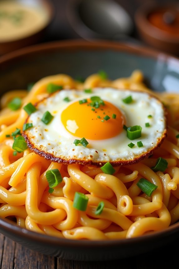 creamy mac and cheese ramen