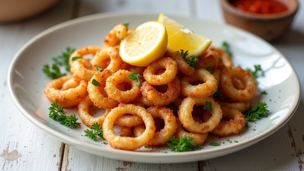 crispy fried calamari delight