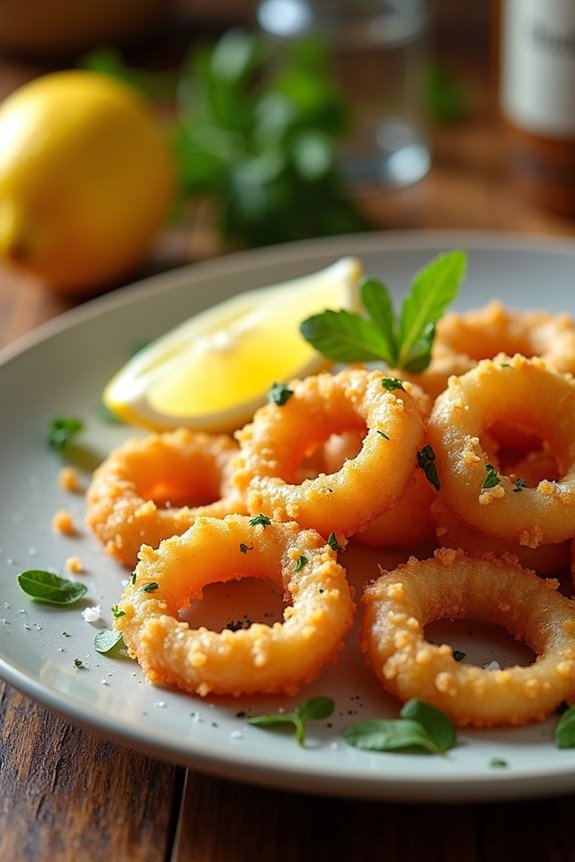 crispy fried calamari recipe