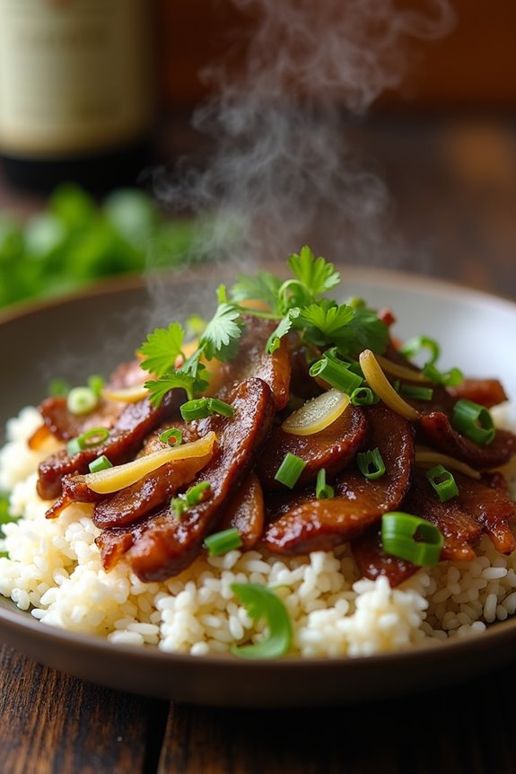 cumin lamb stir fry delight