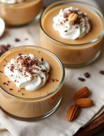 decadent peanut butter pudding