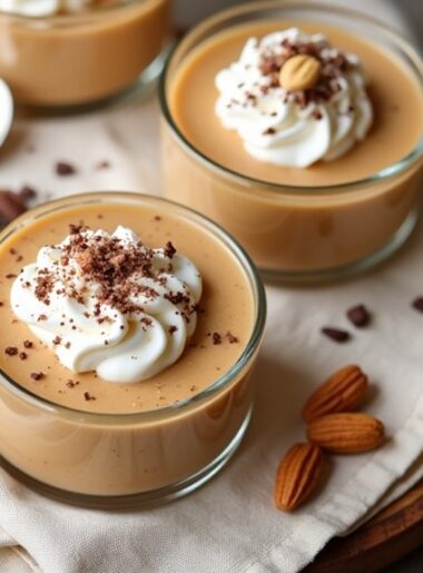 decadent peanut butter pudding