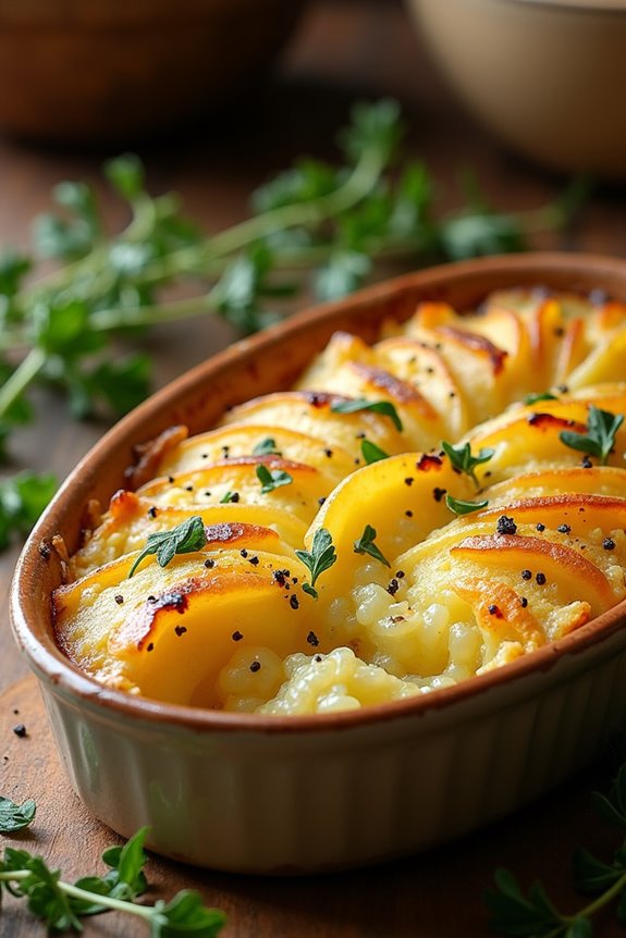 delicious creamy potato gratin