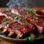 delicious slow cooked ribs