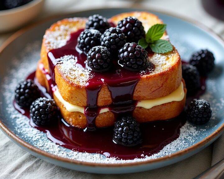delicious stuffed french toast