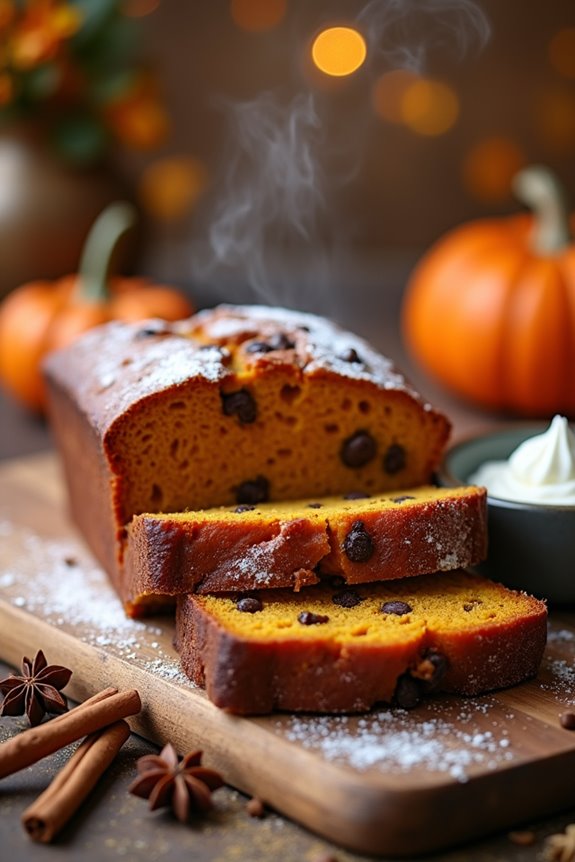 delightful pumpkin bread recipe