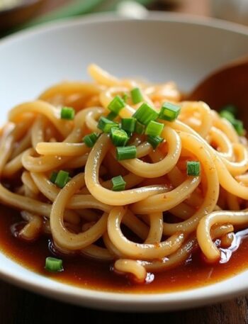 enoki mushrooms with garlic sauce