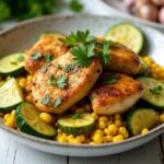 garlic butter chicken dish