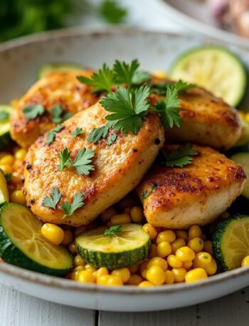 garlic butter chicken dish