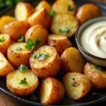 garlic butter parmesan potatoes