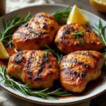 grilled boneless chicken thighs